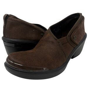 Bzees Dark Brown Slip-On Loafers